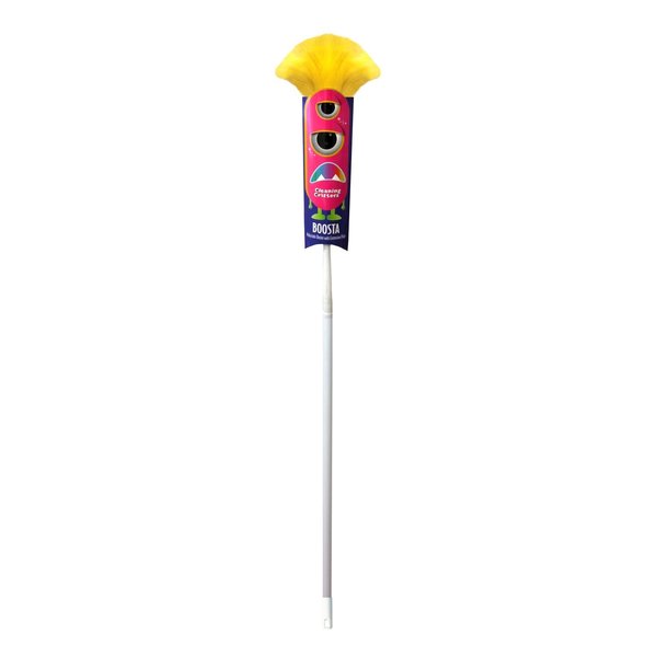 Ettore Cleaning Critters - Boosta Polyester Duster 4 in. W X 59 in. L 1 each 32002